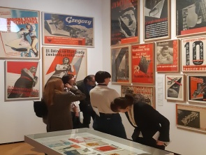 Visit to the exhibition "The language of the Poster 1890–1938", Museum of Decorative Arts.
