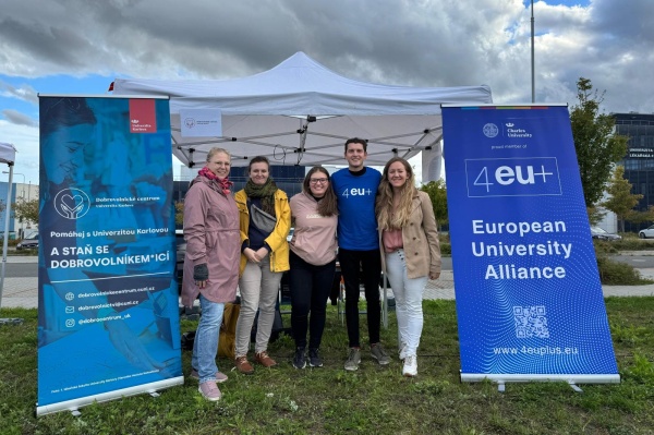 4EU+ at the opening event of the Faculty of Medicine in Pilsen, Charles University.