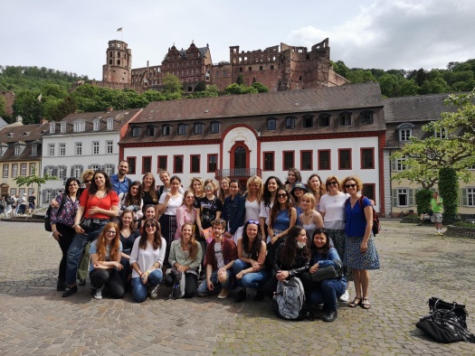  Participants of the workshop in the Heidelberg Old Town | © Karen Saban