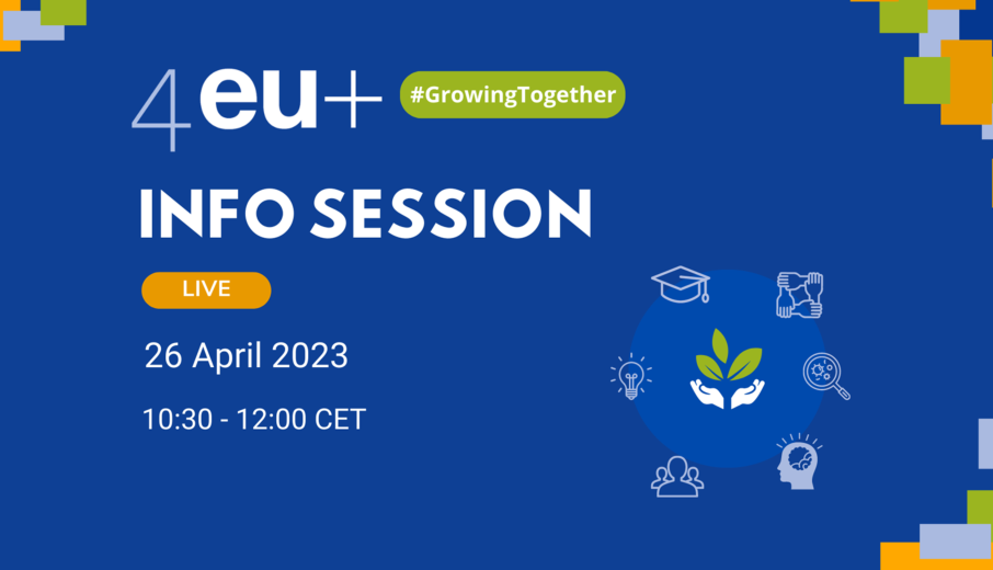#GrowingTogether: Information Session on SEED4EU+ and Visiting Professorships Calls