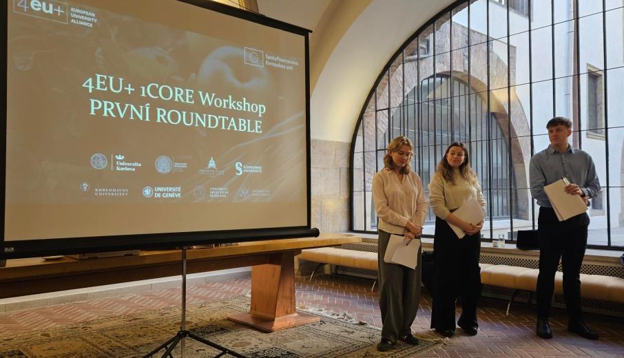 Charles University hosts 1CORE 4EU+ Workshop on preparing talent for a sustainable food sector