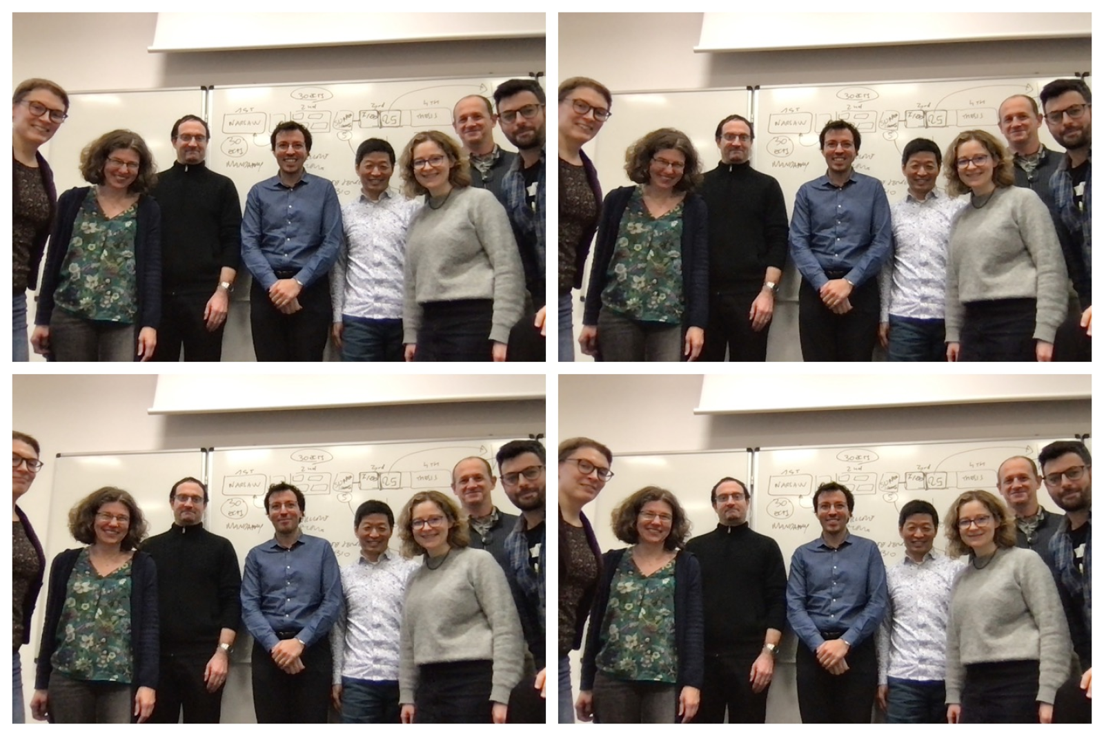 The academic team from the 4EU+ Alliance member universities responsible for the design and development of the QuBiD programme.